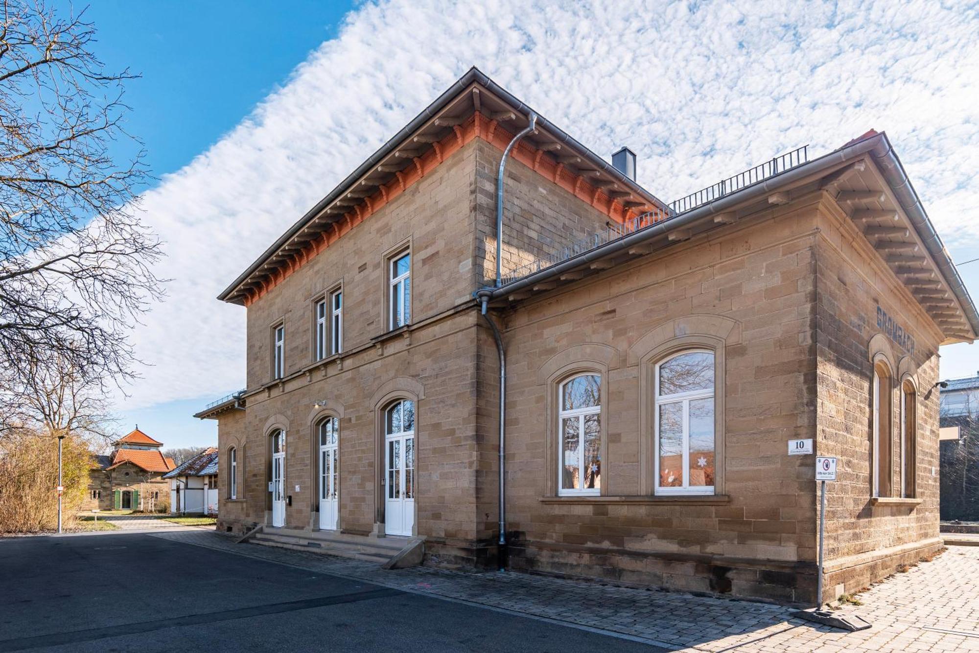 Apartamento Bahnhof Grombach Bad Rappenau Exterior foto